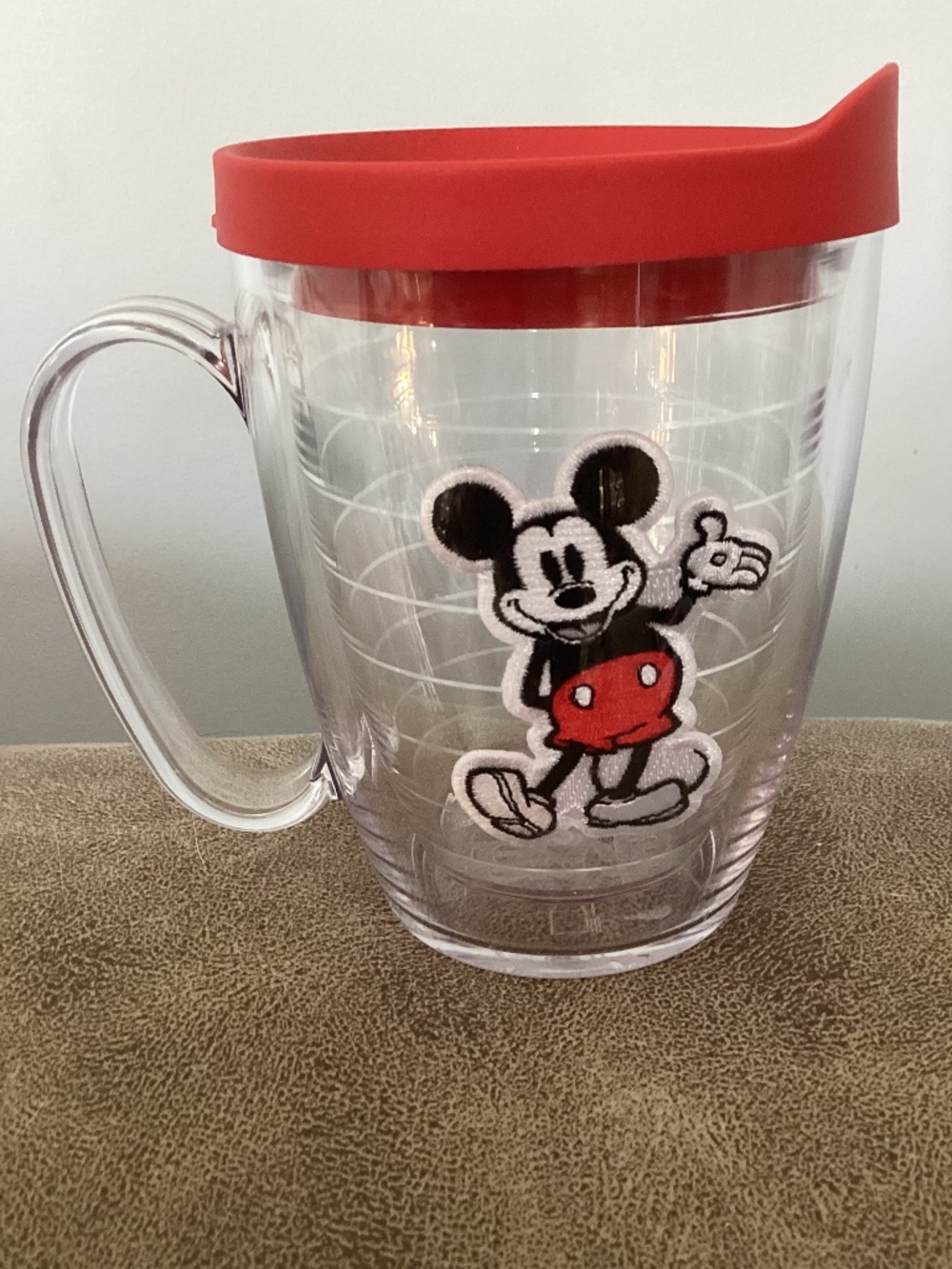 Disney Mickey Mouse Tervis coffee cup style mug new no tag